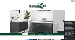 Desktop Screenshot of cobianchiidraulicaesanitari.com