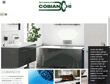 Tablet Screenshot of cobianchiidraulicaesanitari.com